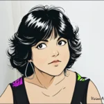 Manga Art Portrait Wall