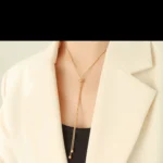 Y-Chain Stainless Steel Necklace
