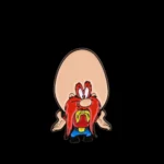 Yosemite Sam Cartoon Brooch